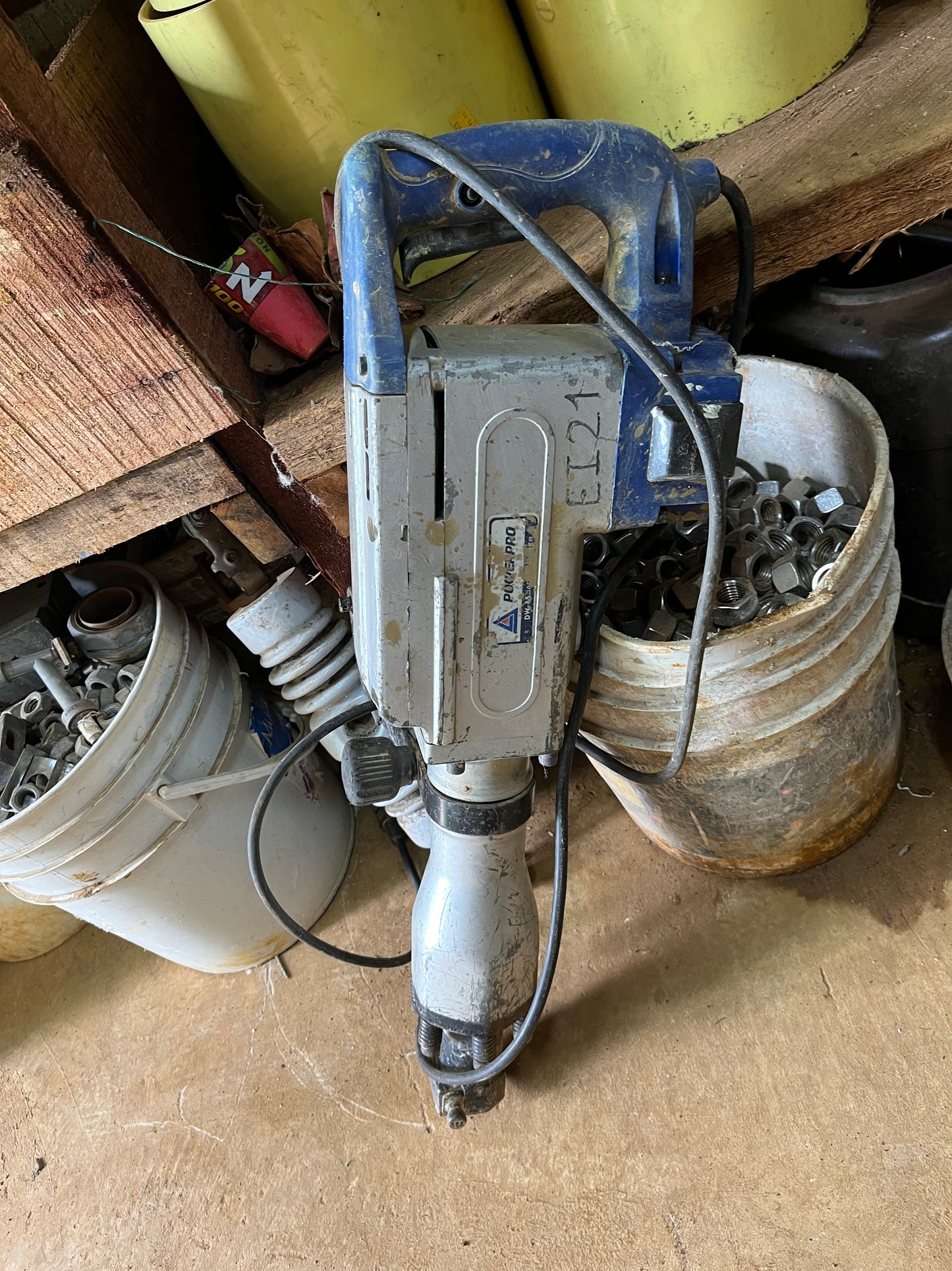 Martillo demoledor de muro power pro