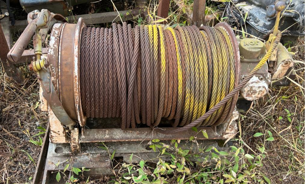 Winche neumatico mineria