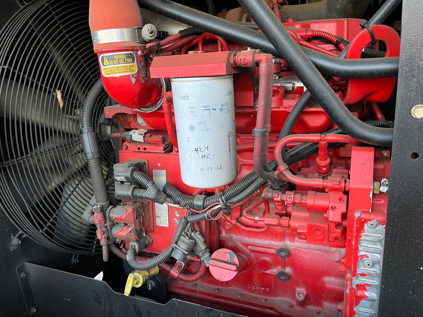 Compresor Doosan HP375 2012 150 psi