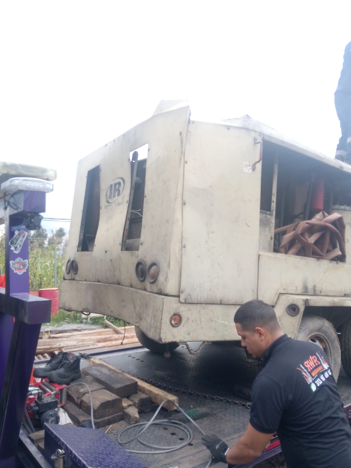 LOTE # 4 COMPRESOR 825 INGERSOLL RAND AÑO 2010