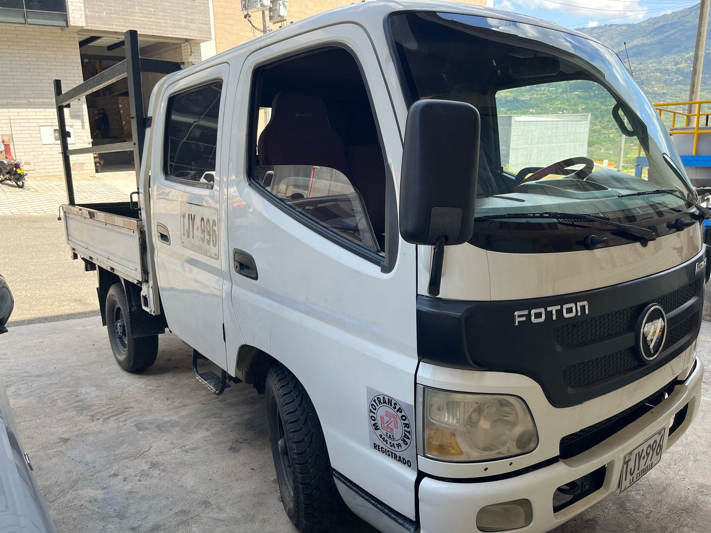 LOTE # 01 CAMION FOTON AUMARK AÑO 2012