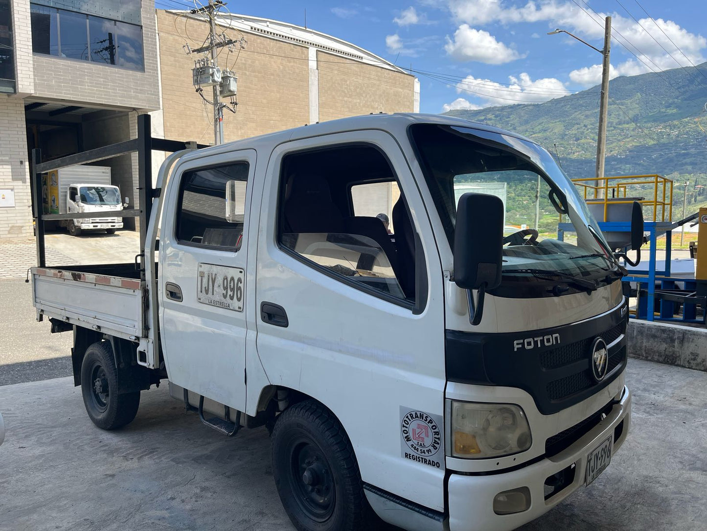 LOTE # 01 CAMION FOTON AUMARK AÑO 2012